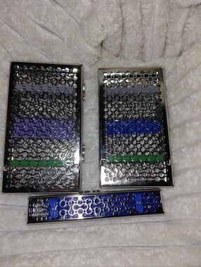 3 Hu Friedy Instrument And Cavitron Cassete Case